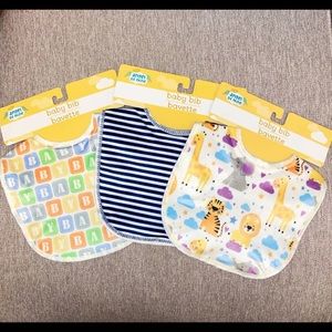 Set of 3 Baby Bibs